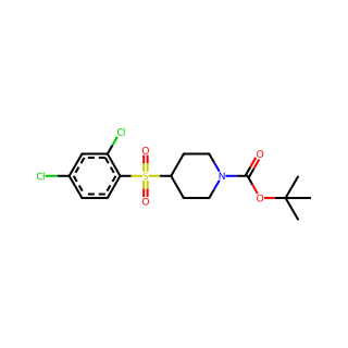 tert-Butyl 4-((2,4-dichlorophenyl)sulfonyl)piperidine-1-carboxylate