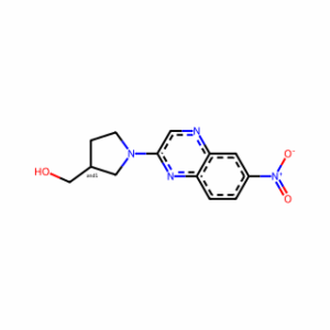 (1-(6-Nitroquinoxalin-2-yl)pyrrolidin-3-yl)methanol
