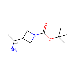tert-Butyl 3-(1-aminoethyl)azetidine-1-carboxylate