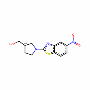 (1-(5-Nitrobenzo[d]thiazol-2-yl)pyrrolidin-3-yl)methanol