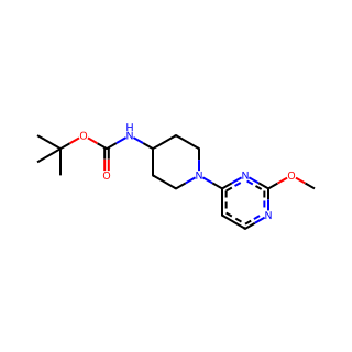 tert-Butyl (1-(2-methoxypyrimidin-4-yl)piperidin-4-yl)carbamate