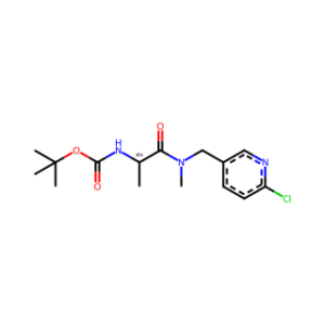 (S)-TERT-BUTYL (1-(((6-CHLOROPYRIDIN-3-YL)METHYL)(METHYL)AMINO)-1-OXOPROPAN-2-YL)CARBAMATE