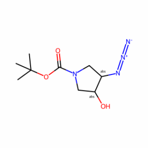 trans-tert-Butyl 3-azido-4-hydroxypyrrolidine-1-carboxylate