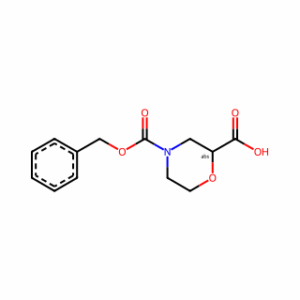 (2S)-4-[(benzyloxy)carbonyl]morpholine-2-carboxylic acid
