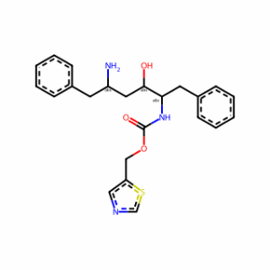 Thiazol-5-ylmethyl ((2S,3S,5S)-5-amino-3-hydroxy-1,6-diphenylhexan-2-yl)carbamate