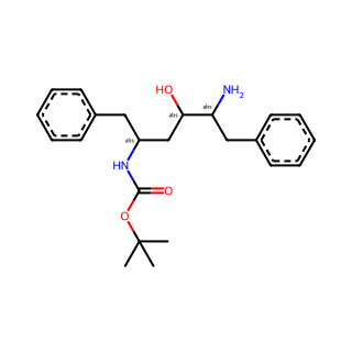 tert-Butyl ((2S,4S,5S)-5-amino-4-hydroxy-1,6-diphenylhexan-2-yl)carbamate