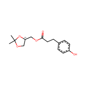 (S)-(2,2-Dimethyl-1,3-dioxolan-4-yl)methyl 3-(4-hydroxyphenyl)propanoate