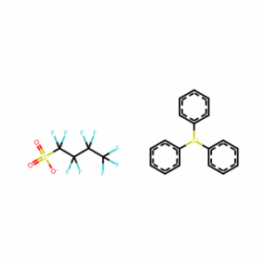 triphenylsulfanium nonafluorobutane-1-sulfonate