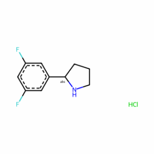 (R)-2-(3,5-Difluorophenyl)pyrrolidine hydrochloride