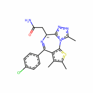 (6S)-4-(4-Chlorophenyl)-2,3,9-trimethyl-6H-thieno[3,2-f][1,2,4]triazolo[4,3-a][1,4]diazepine-6-acetamide
