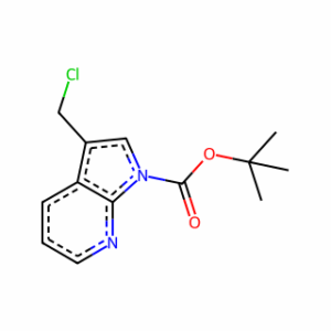 tert-Butyl 3-(chloromethyl)-1H-pyrrolo[2,3-b]pyridine-1-carboxylate