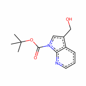 tert-Butyl 3-(hydroxymethyl)-1H-pyrrolo[2,3-b]pyridine-1-carboxylate