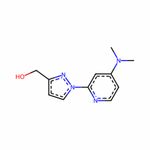 (1-(4-(Dimethylamino)pyridin-2-yl)-1H-pyrazol-3-yl)methanol