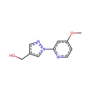 (1-(4-METHOXYPYRIDIN-2-YL)-1H-PYRAZOL-4-YL)METHANOL