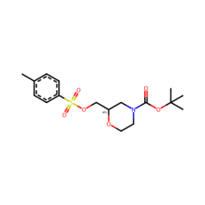 (S)-tert-Butyl 2-((tosyloxy)methyl)morpholine-4-carboxylate