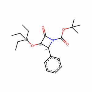 (3R,4S)-tert-Butyl 2-oxo-4-phenyl-3-(triethylsilyloxy)azetidine-1-carboxylate