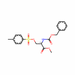 L-Serine, O-[(4-methylphenyl)sulfonyl]-N-[(phenylmethoxy)carbonyl]-, methyl ester
