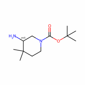 tert-butyl 3-amino-4,4-dimethylpiperidine-1-carboxylate