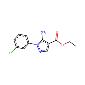 Ethyl 5-amino-1-(3-chlorophenyl)-1H-pyrazole-4-carboxylate