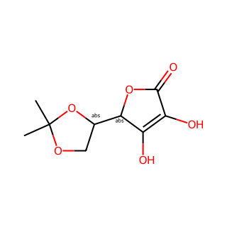 (R)-5-((S)-2,2-Dimethyl-1,3-dioxolan-4-yl)-3,4-dihydroxyfuran-2(5H)-one