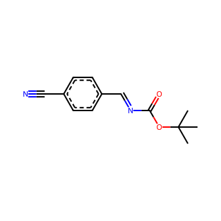 tert-Butyl 4-cyanobenzylidenecarbamate
