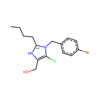 (1-(4-bromobenzyl)-2-butyl-5-chloro-2,3-dihydro-1H-imidazol-4-yl)methanol