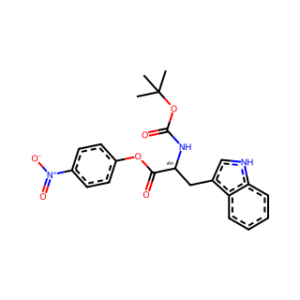 (S)-4-Nitrophenyl 2-((tert-butoxycarbonyl)amino)-3-(1H-indol-3-yl)propanoate