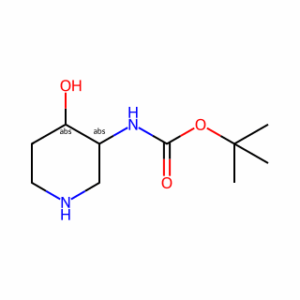 tert-Butyl N-[(3S,4R)-4-hydroxypiperidin-3-yl]carbamate