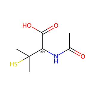 (S)-2-Acetamido-3-mercapto-3-methylbutanoic acid