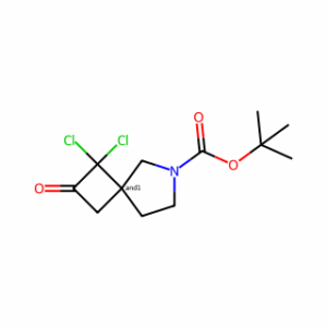 tert-Butyl 1,1-dichloro-2-oxo-6-azaspiro[3.4]octane-6-carboxylate