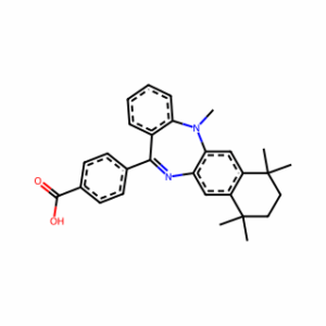 4-(5,7,7,10,10-Pentamethyl-7,8,9,10-Tetrahydro-5H-Benzo[E]Naphtho[2,3-B][1,4]Diazepin-13-Yl)Benzoic Acid