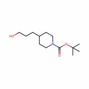 tert-Butyl 4-(3-hydroxypropyl)tetrahydro-1(2H)-pyridinecarboxylate
