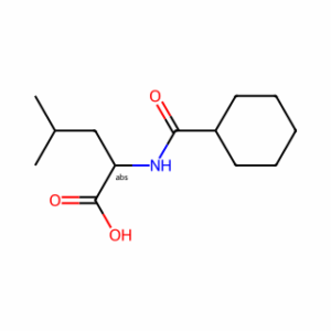 (Cyclohexanecarbonyl)-L-leucine