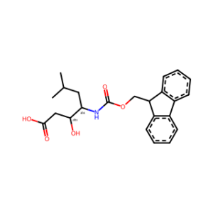Heptanoic acid, 4-[[(9H-fluoren-9-ylmethoxy)carbonyl]amino]-3-hydroxy-6-methyl-, (3S,4S)-