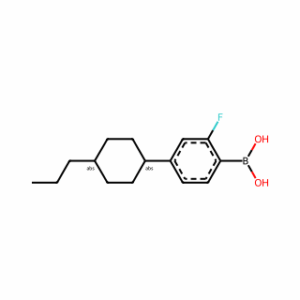 (2-Fluoro-4-(trans-4-propylcyclohexyl)phenyl)boronic acid