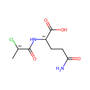 (S)-5-Amino-2-((R)-2-chloropropanamido)-5-oxopentanoic acid