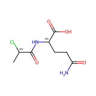 (S)-5-Amino-2-((R)-2-chloropropanamido)-5-oxopentanoic acid