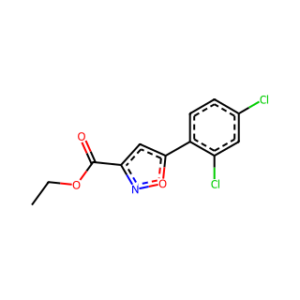 Ethyl 5-(2,4-dichlorophenyl)isoxazole-3-carboxylate
