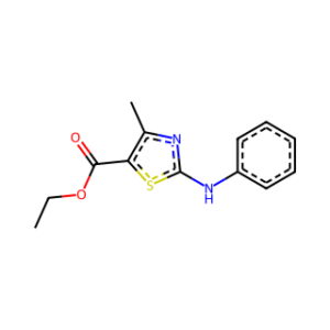 Ethyl 4-methyl-2-(phenylamino)thiazole-5-carboxylate