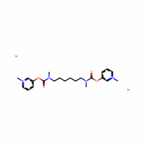(1-methylpyridin-1-ium-3-yl) N-methyl-N-[6-[methyl-(1-methylpyridin-1-ium-3-yl)oxycarbonylamino]hexyl]carbamate,dibromide
