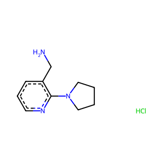 (2-(Pyrrolidin-1-yl)pyridin-3-yl)methanamine hydrochloride