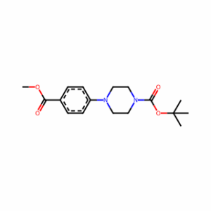 tert-Butyl 4-(4-(methoxycarbonyl)phenyl)piperazine-1-carboxylate