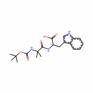 (R)-2-(2-((tert-Butoxycarbonyl)amino)-2-methylpropanamido)-3-(1H-indol-3-yl)propanoic acid