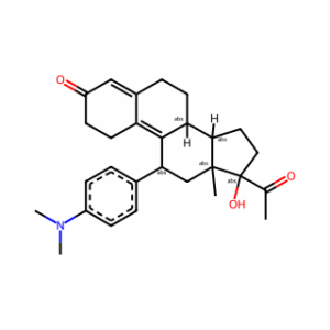 (8S,11R,13S,14S,17R)-17-Acetyl-11-(4-(Dimethylamino)Phenyl)-17-Hydroxy-13-Methyl-6,7,8,11,12,13,14,15,16,17-Decahydro-1H-Cyclopenta[A]Phenanthren-3(2H)-One