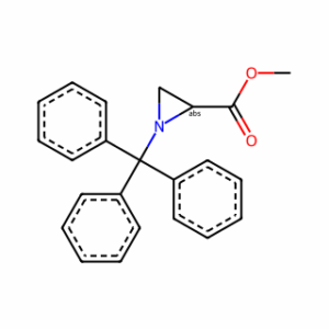 (R)-Methyl 1-tritylaziridine-2-carboxylate