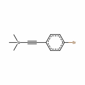 ((4-Bromophenyl)ethynyl)trimethylsilane
