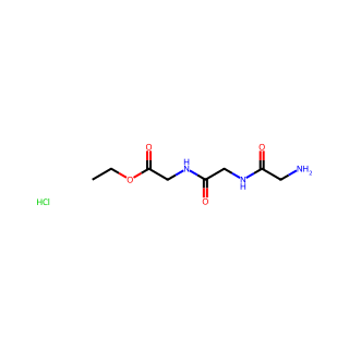Glycine, glycylglycyl-, ethyl ester, hydrochloride (1:1)