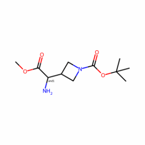 Tert-Butyl 3-(1-Amino-2-Methoxy-2-Oxoethyl)Azetidine-1-Carboxylate