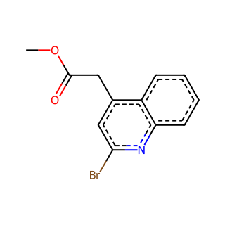 methyl 2-(2-bromoquinolin-4-yl)acetate