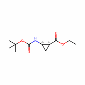 trans-Ethyl 2-((tert-butoxycarbonyl)amino)cyclopropanecarboxylate